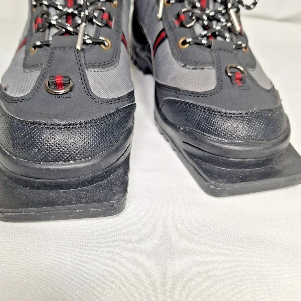 WHITEWOODS Mens 8.5 75mm XC Cross Country Touring Adventure Ski Boots Women 9.5